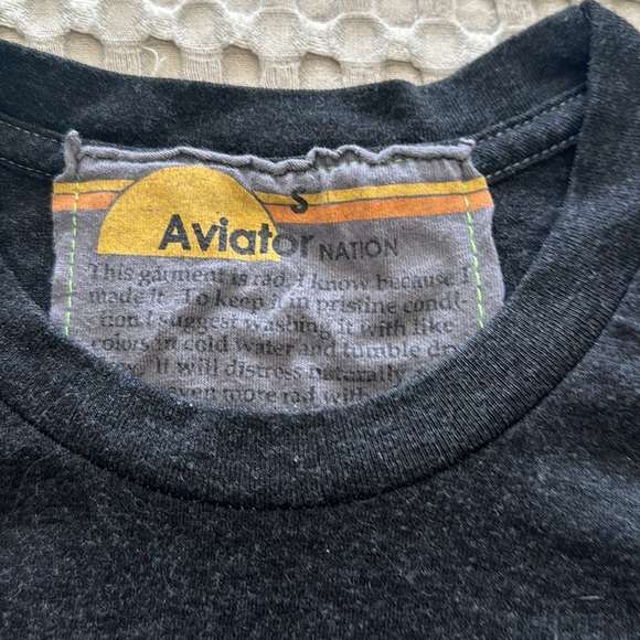 Aviator Nation, women’s small. Charcoal. Phoenix open - Picture 2 of 3